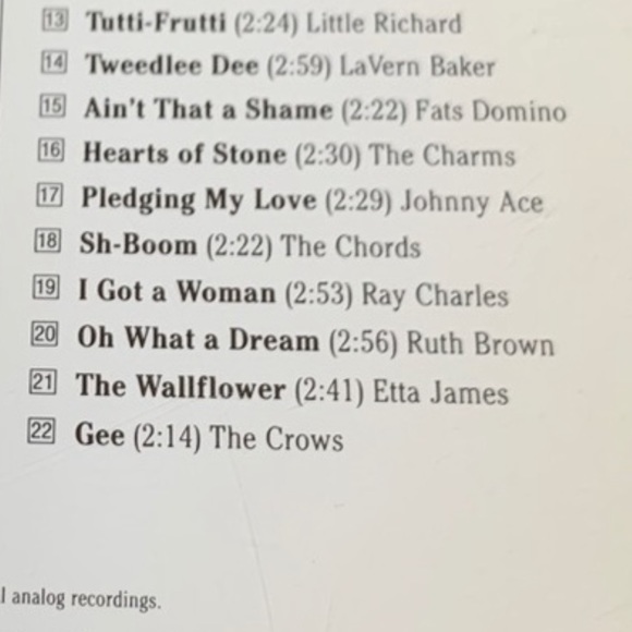 Life Time Rock and Roll … 1954-1955 The Rock 'N' Roll Era 22 Tracks Lifetime - Picture 7 of 7